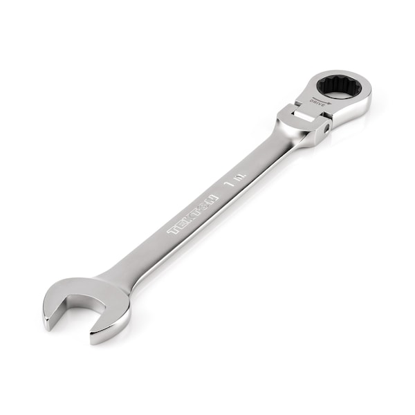1 Inch Flex Head 12-Point Ratcheting Combination Wrench